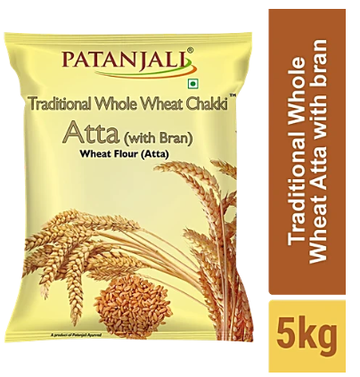 Patanjali Chakki Atta, 5 kg