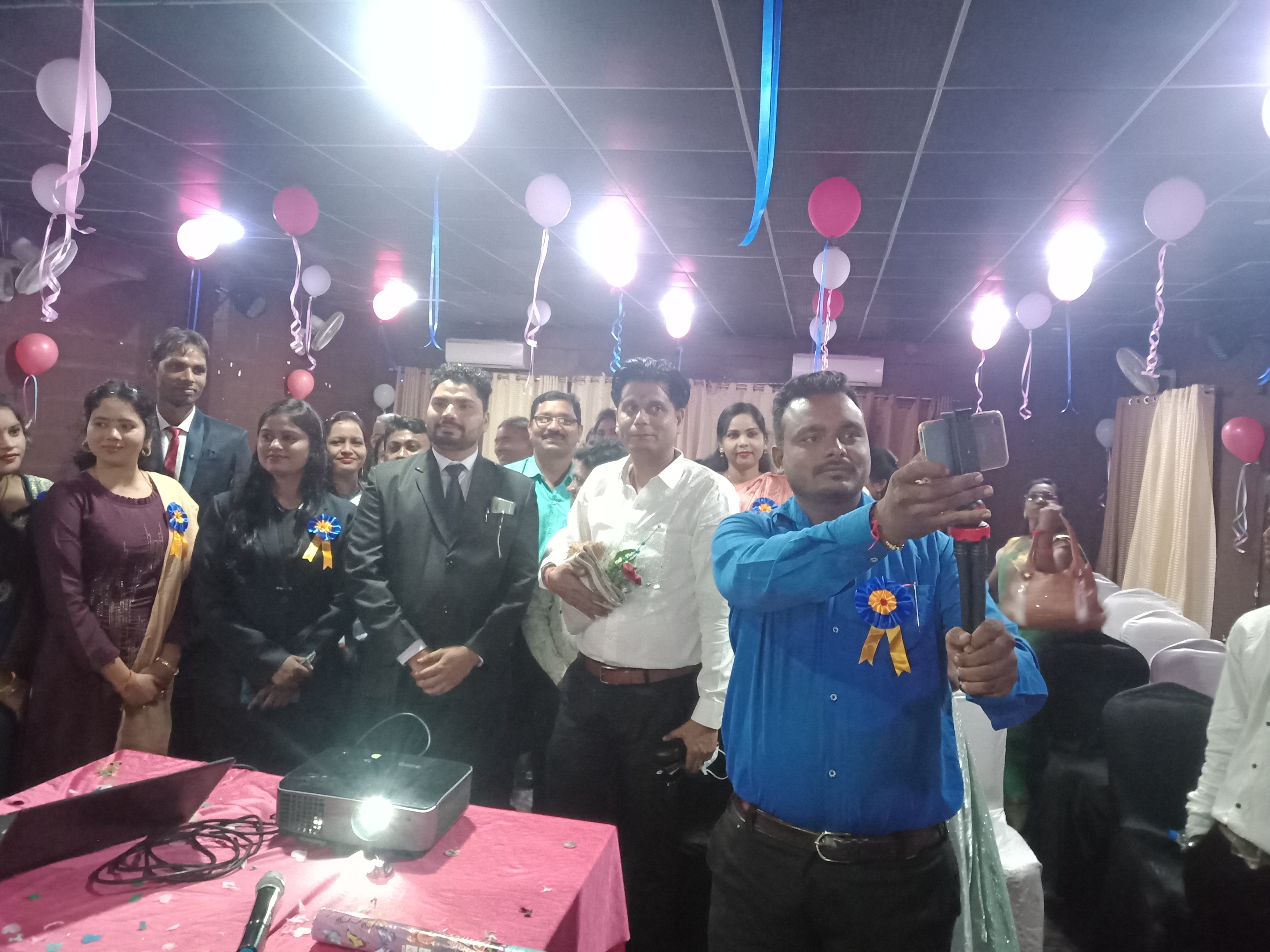 Selfy with Team